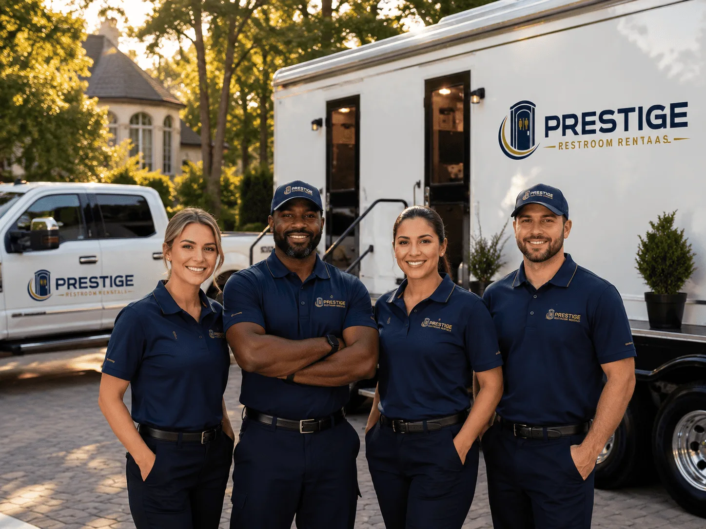 Trusted Luxury Portable Restrooms company in Hope, MI
